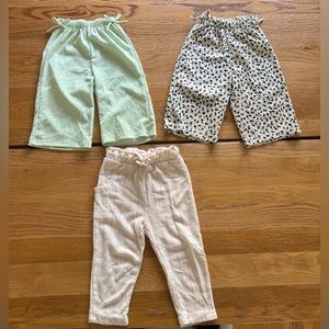 Zara toddler girl pants